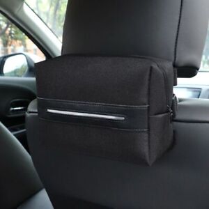 Oxford Cloth Car Tissue Box Portable Napkin Paper Storage Bag  Car Seat Back