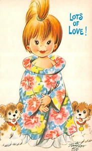 POSTAL CÓMIC BAMFORTH TAYLOR TOTS NIÑOS NO K302 SIN USAR BUEN PLUS - Imagen 1 de 2