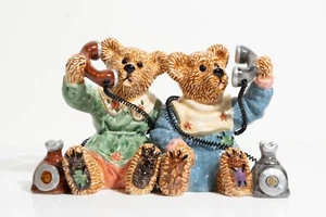 Boyds Bearware Pottery Alexandra Belle The Spice of life Salt Pepper Shakers LE - Picture 1 of 9