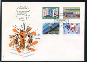 Busta 1990 - SVIZZERA - SERIE DI PROPAGANDA 4v.- BUSTA FDC - LOTTO/25313 - Imagen 1 de 1