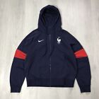 Nike FFF France CV5670-498 Men’s Zip Hoodie Jacket Navy Size S