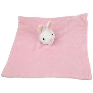 MOON & STARS Rabbit Easter Bunny Comforter Baby Sleep Lovey Pink 44 cms Security - Foto 1 di 11