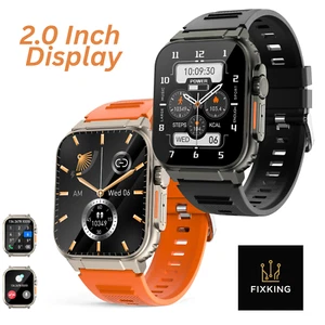 2,0" Smart Music Watch mit Pulsmesser & 600mAh Akku Unterstützung TWS - Bild 1 von 9