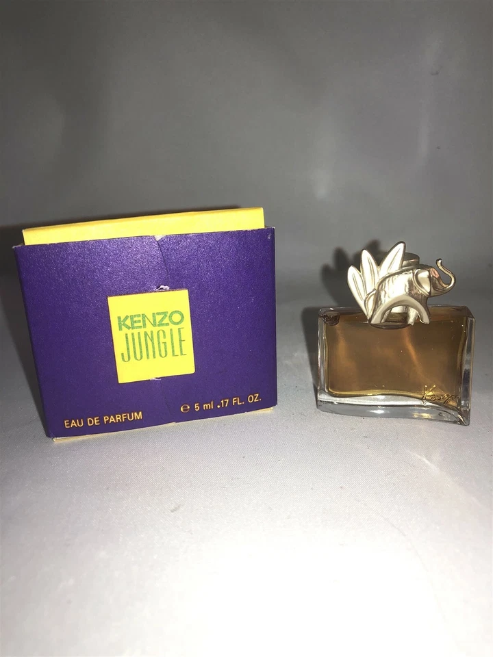 Kenzo Jungle Women Perfume Eau de Parfum Splash Mini 5 mL EDP 0.17 Oz NEW IN BOX - Image 1 of 1