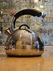 CL Catering Line Stainless Steel Whistling Tea Kettle 2L - Picture 1 of 6