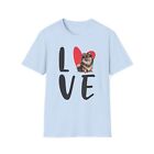 Pomeranian Dog Valentine Shirt Unisex Softstyle T-Shirt Valentine's Day