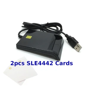 USB EMV Smart IC chip card writer reader - I2C memory SLE5528 SLE4442 SLE4428 - Picture 1 of 8