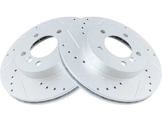 Juego de 2 rotores de freno delanteros TRQ juego de rotores de freno para BMW 328Ci 2000 89JYDN Foto 1 de 1