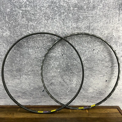 Llanta Tubular Mavic GP4 Anodizada Dura Oscura 700c Aro Coser 36h 36h Pegamento Foto 1 de 4