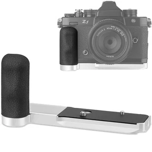 Empuñadura de mango Haoge para cámara Nikon Zf ZF empuñadura en forma de L apta para Arca Silver - Imagen 1 de 9