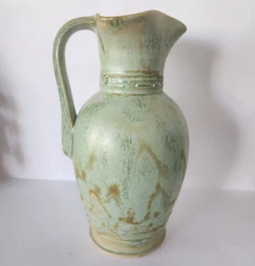 STOIN M. STOIN Pottery Pitcher, Signed, Dated - Picture 1 of 6