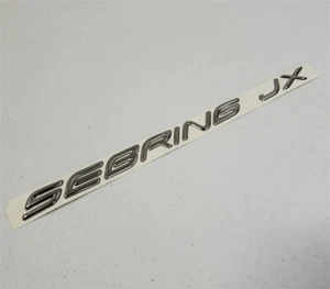 NOS 1997-2000 Chrysler Sebring JX "SEBRING JX" Emblem Nameplate Chrome 5288317 - Bild 1 von 5