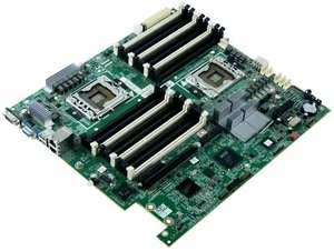 Mainboards HP 608882-001 593347-001 Dual Socket 1366 DDR3 Proliant DL160 G6 - Picture 1 of 2