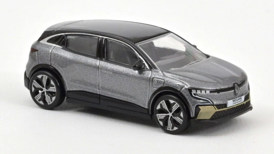 Renault Megane E / Tech 100% Electric 2022 Shadow Grey & Black 1:64 Model 310929 - Immagine 1 di 1