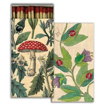 Dots in the Garden Set of 3 Large Matchboxes with Wooden Matches - Image 1 of 2