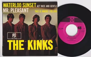 The KINKS * Waterloo Sunset * 1967 GERMANY EP * - Picture 1 of 2
