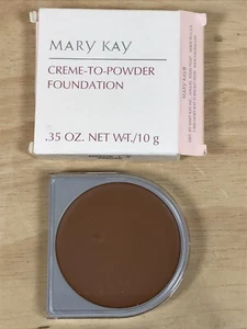Mary Kay Cream-To-Powder Foundation .35 Oz. Bronze 1.0 D-Shape New NOS 300300 - Picture 1 of 3
