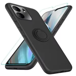 Für BLU View 5 B160V Handyhülle, 360° drehbar Ring Halter Ständer TPU Cover - Bild 1 von 8