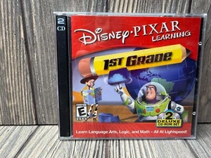 Disney Pixar Learning 1st Grade 2 CD-ROM Set Educational Game - Picture 1 of 7