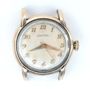 Reloj Pulsera Croton Aquamatic 17 Jewel GF Hombre - De Colección - NE228 - Imagen 1 de 6