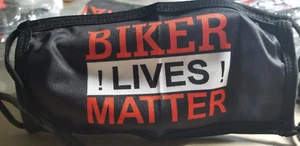 Mascarilla facial Biker Lives Matter lote de 4 piezas enviada venta libre ventaja suelo ajustable - Imagen 1 de 1