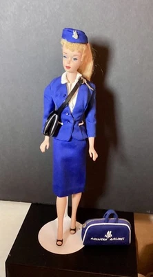 Mattel Vintage 1960s #4 Blonde Ponytail Barbie. *** Sold Nude *** - Image 1 of 4