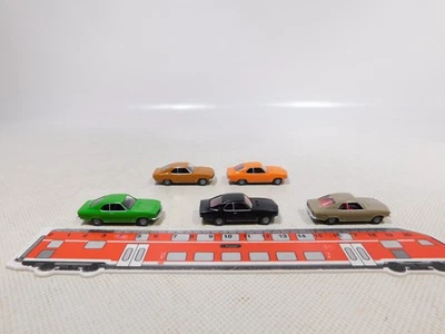 Wiking 1:87 H0 5X Auto PKW Opel Manta A 827 02 23 827 05 23 Ecc Mint #EG683-0,5 - Immagine 1 di 4