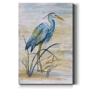 Blue Heron I Premium Gallery Wrapped Canvas - Ready to Hang - Picture 1 of 5