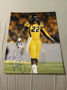 Brandon Hogan West Virginia Mountaineers Football Signed 11x14 Photo NCAA - Picture 1 of 1