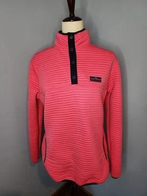 Pulôver feminino Simply Southern rosa quente tamanho M manga longa, bolsos - Imagem 1 de 4