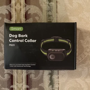 Rechargeable Dog Bark Collar with Beep Vibration + Shock,Anti Barking PB20 - Picture 1 of 5