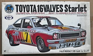 Toyota 16 Valvole Starlet 1/24 Marui MT78-W20 motorizzata (kit del 1978) - Foto 1 di 4