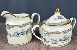 Avonlea by Minton Fine China creamer & sugar, made in England   -  Nice! - Picture 1 of 5