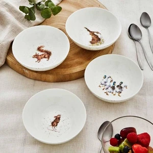 Royal Worcester Wrendale Designs Schüssel, 4er Set - Bild 1 von 2