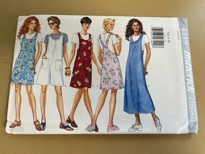 Butterick 4439 SIN CORTAR patrón de costura, mono de señoritas, jersey, top, talla XS-S-M - Imagen 1 de 2