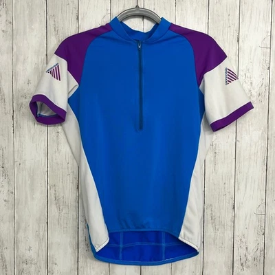 Camisa Jersey Cannondale Vintage Manga Corta Cuarto Cremallera Trasera Bolsillos Botella Med Foto 1 de 4