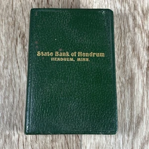 Vintage Coin Book Bank - State Bank of Hendrum, Minn. - Picture 1 of 9