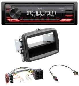 JVC DAB MP3 Bluetooth USB Autoradio für Fiat 500L (mit ISO, ab 2012) - Bild 1 von 8