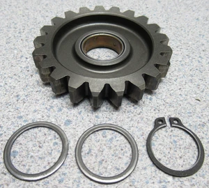 1981 VINTAGE YAMAHA YZ465 YZ 465 IT465 IT MOTOR KICKSTART SHAFT SECOND GEAR - Picture 1 of 12