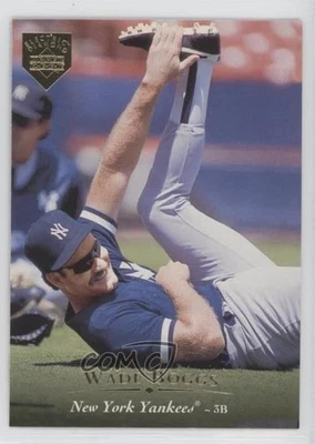 1995 Upper Deck Electric Diamond Gold Wade Boggs #445 HOF - Image 1 of 2