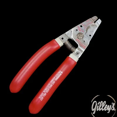 Klein Tools 6-3/4" Multi Cable Cutters Pliers Klein-Kurve 63020 USA Made Red - Image 1 of 4