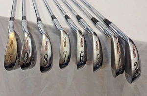 Juego de hierro forjado Wilson Dyna Power II 3-PW (8 palos) acero regular estándar diestro - Imagen 1 de 12
