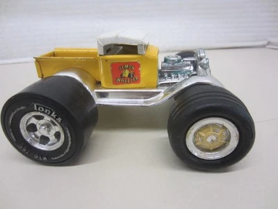 Vintage Tonka LEMON WHEELER Car Pressed Steel w/Hard Top Hot Rod - Image 1 of 4