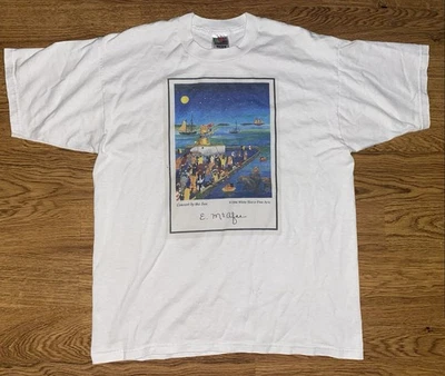 Vintage 1994 Concert By The Sea Elizabeth Mcafee Graphic Shirt Large - Image 1 of 3