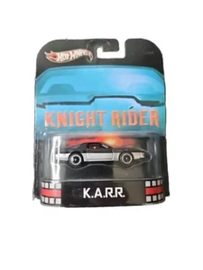 Hot Wheels Knight Rider Karr Real Riders Car RARE 1 64 Stamp 3442N  - Picture 1 of 11
