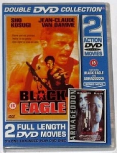 Black Eagle / Armageddon - Double DVD Collection - New & Sealed - J C Van Damme - Picture 1 of 1