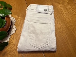 Herren DIESEL DNA BUSTER 0673Q SCHMAL ZULAUFEND DISTRESS WEISS STRETCH JEANS 30 x30 - Bild 1 von 14