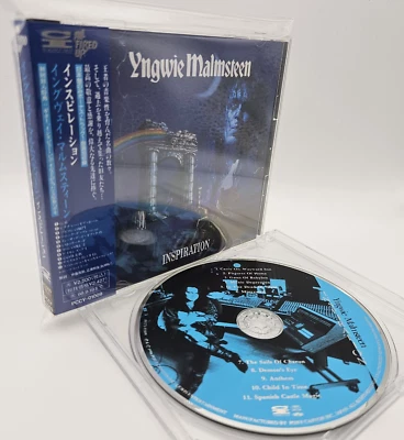 YNGWIE MALMSTEEN Inspiration Japan CD PCCY 01009 w/OBI Bonustrack 11tracks 1996 Foto 1 de 4