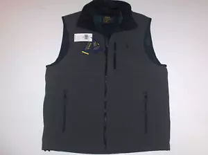 POLO RALPH LAUREN Men's Zip Pony Stretch Performance Water Repellent Vest, GRAY - Picture 1 of 16