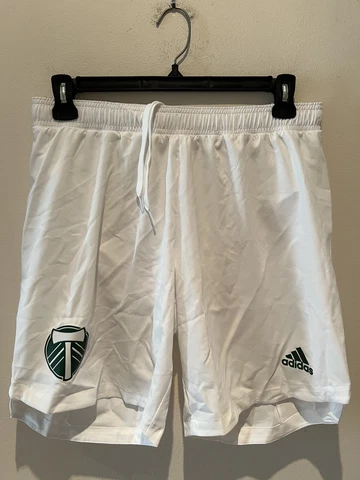 Adidas Aeroready Authentic MLS Soccer Shorts Portland Timbers Mens L EH8658 NEW Cover